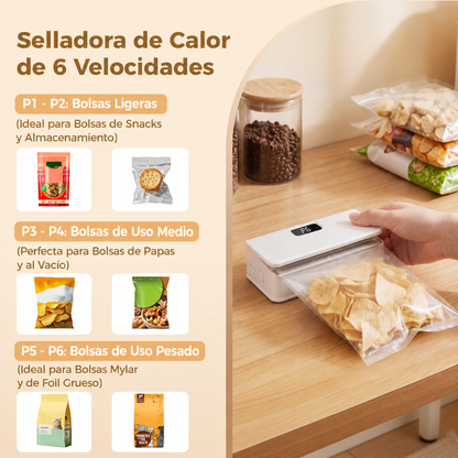 Mini Sellador de Bolsas Portátil
